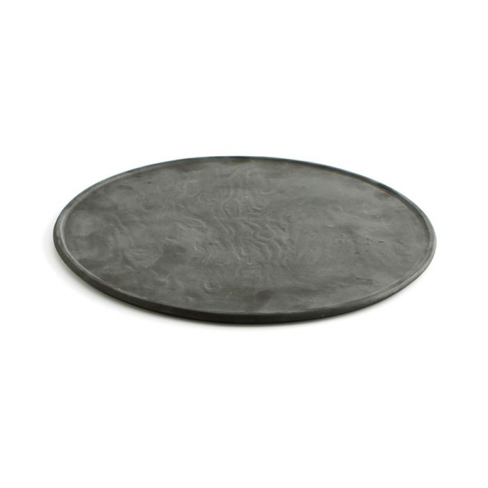 Quid Plato Pizza Cerámico Mineral Gres Negro 33 cm (6 Unidades), Texturizado y Alta Resistencia, Fabricado en España, Apto Lavavajillas y Microondas. 1 Quid Plato Pizza Cerámico Mineral Gres Negro 33 cm (6 Unidades), Texturizado y Alta Resistencia, Fabricado en España, Apto Lavavajillas y Microondas. 1