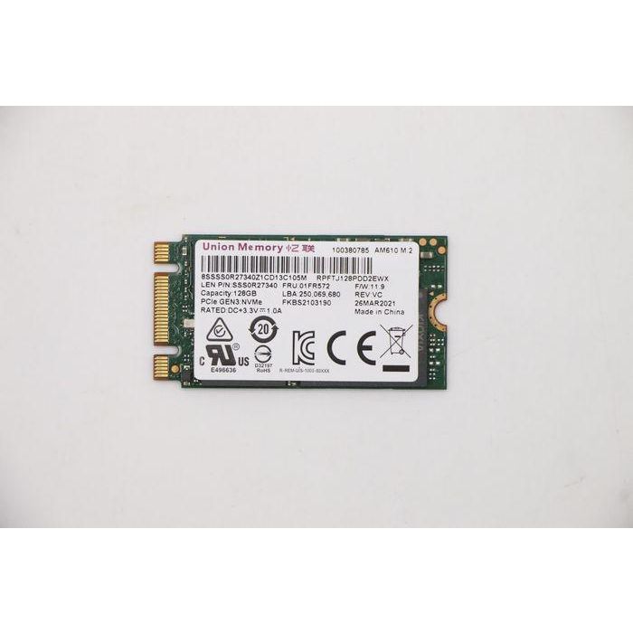 Lenovo RPFTJ128PDD2EWX UMIS AM610 128GB M.2 PCIe 2242 SSD