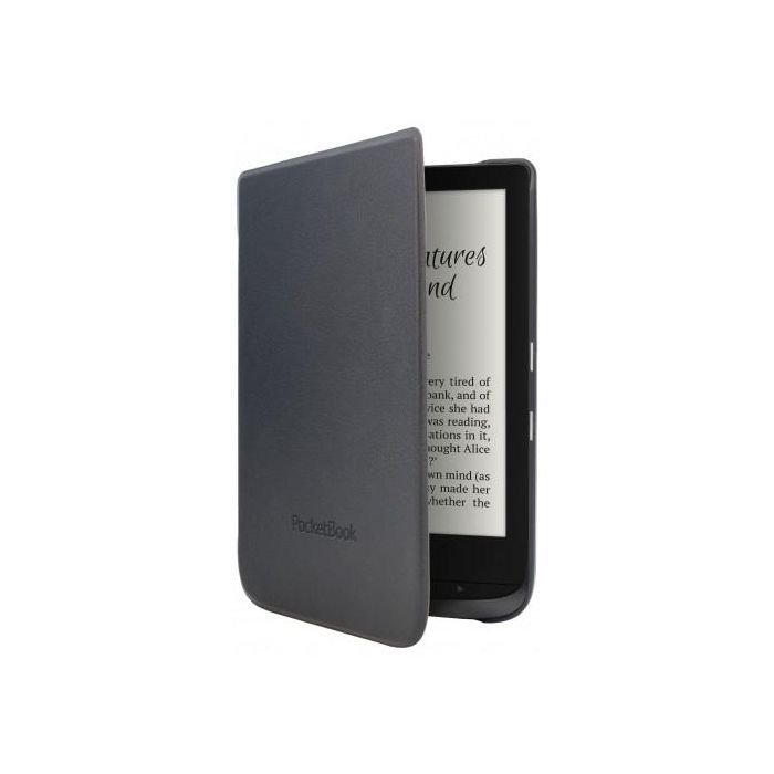 Pocketbook Funda Shell Series Negro para Basic 4, Basic Lux 4, Basic Lux 3, Basic Lux 2, Touch Lux 4, Touch Lux 5, Touch HD 3, Color 1