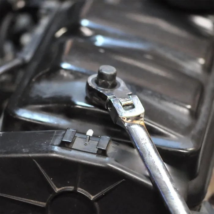 PRECISION STEEL 7 Llaves Combinadas de Trinquete de Acero de Precisión (8-14mm) 1