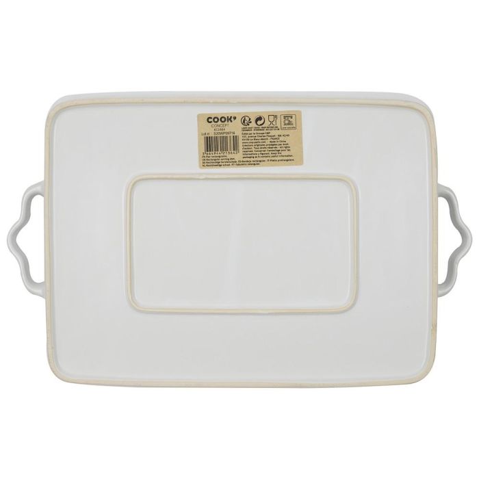Cook Concept Fuente Rectangular Vallee Outlet con Asas 40x26.3 cm 1