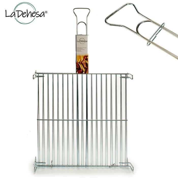 Parrilla Doble Zincada 50 X 50 Cm La Dehesa (5 Unidades) 2 Parrilla Doble Zincada 50 X 50 Cm La Dehesa (5 Unidades) 2