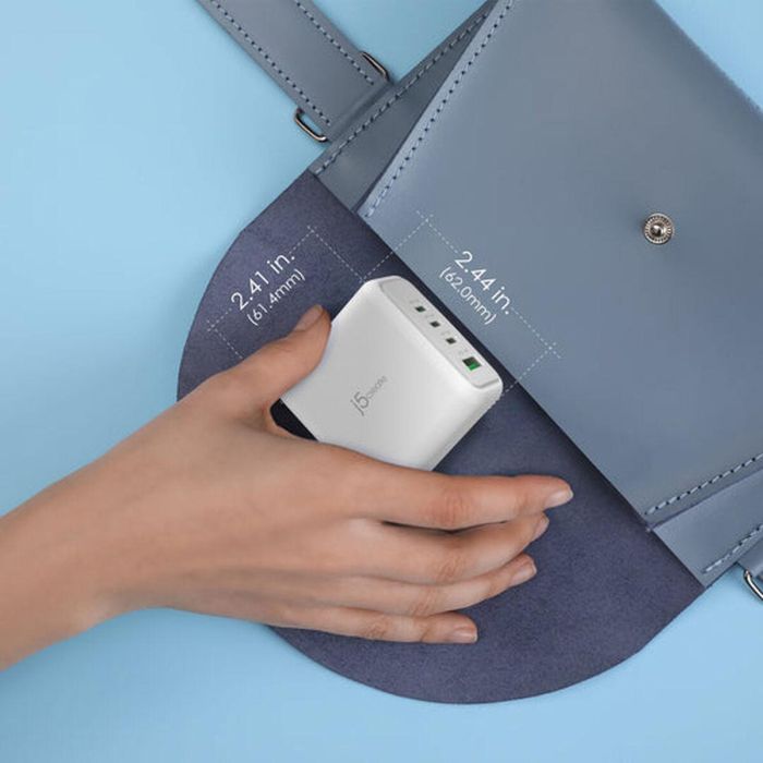 Cargador de Pared j5create JUP4370EF-N Blanco 1