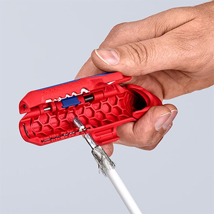 Knipex 169501sb Pelamangueras Universal ErgoStrip 135x85x37mm - Para Todo Tipo de Cables, Premiado, Incluye Zurdos 5 Knipex 169501sb Pelamangueras Universal ErgoStrip 135x85x37mm - Para Todo Tipo de Cables, Premiado, Incluye Zurdos 5