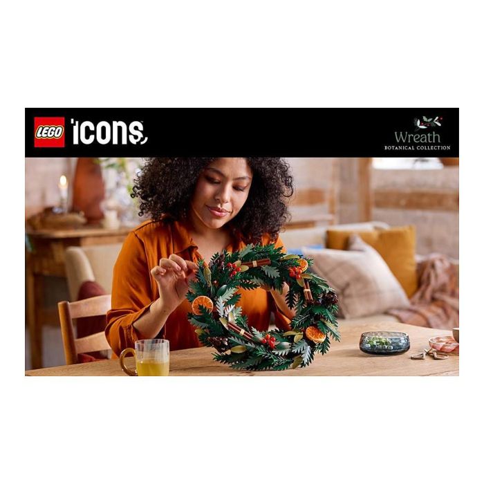 LEGO Art Corona de Navidad, Juego de Construcción, 1194 Piezas, Multicolor, 18+