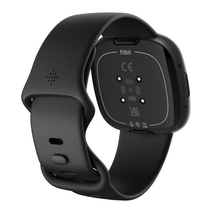 Fitbit Versa 4 Smartwatch Grafito con GPS, Pantalla Táctil, Monitor de Frecuencia Cardíaca y SpO2, Resistente al Agua 50m 2