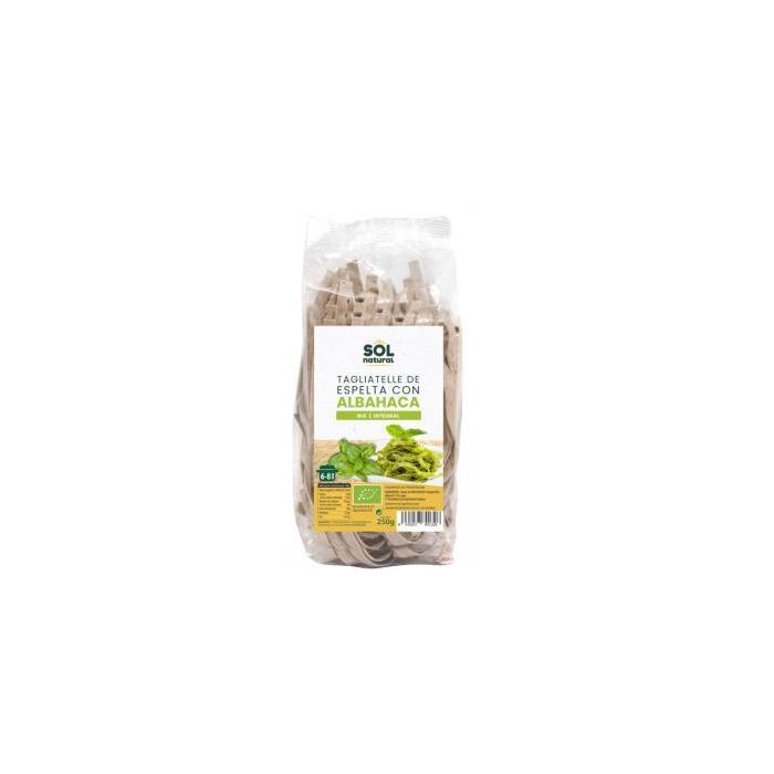Tagliatelle De Espelta Con Albahaca 250Gr. Bio Tagliatelle De Espelta Con Albahaca 250Gr. Bio