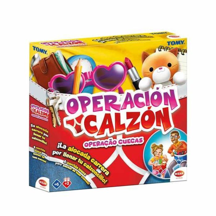 Juego operación calzón. llena tu calzoncillo! pon a prueba tu ingenio!