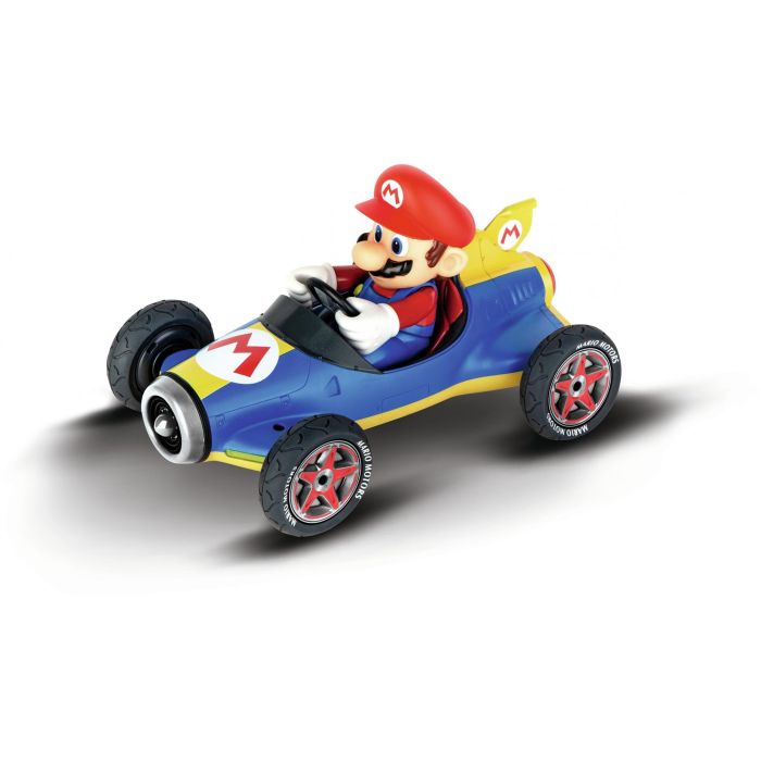 Carrera 181066 Coche Radio Control Mario Kart 8 Mach 8 Escala 1:18 Azul y Amarillo, Inclinación Dinámica, 9 km/h, +6 años 4 Carrera 181066 Coche Radio Control Mario Kart 8 Mach 8 Escala 1:18 Azul y Amarillo, Inclinación Dinámica, 9 km/h, +6 años 4