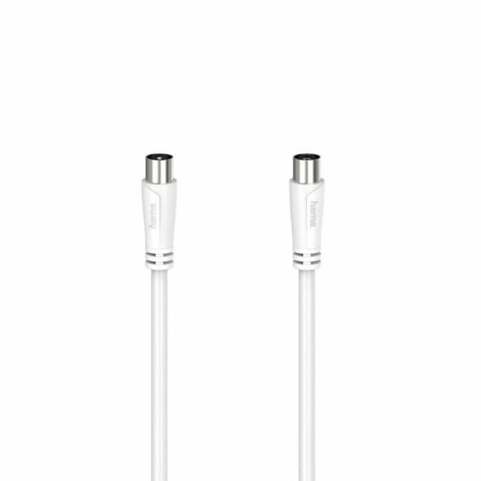 Cable Coaxial Antena TV Hama 00205047 Blanco 5 m 2