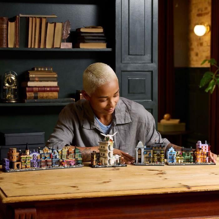 LEGO 76444 Harry Potter Tiendas mágicas del Callejón Diagon Set de construcción para adultos 4 LEGO 76444 Harry Potter Tiendas mágicas del Callejón Diagon Set de construcción para adultos 4