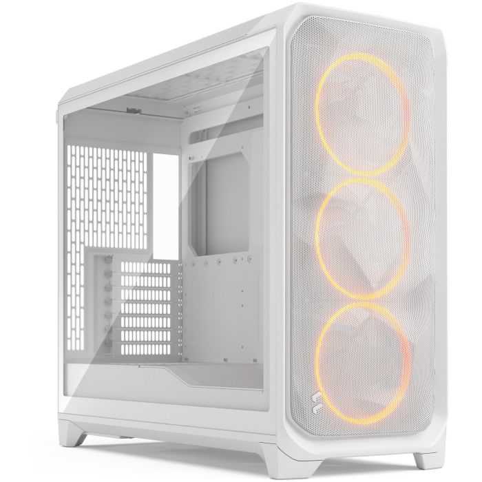 Fractal Design Meshify 3 XL White RGB TG Light Tint Caja de PC Midi con Ventana de Vidrio Templado y Panel Frontal de Malla 0 Fractal Design Meshify 3 XL White RGB TG Light Tint Caja de PC Midi con Ventana de Vidrio Templado y Panel Frontal de Malla 0