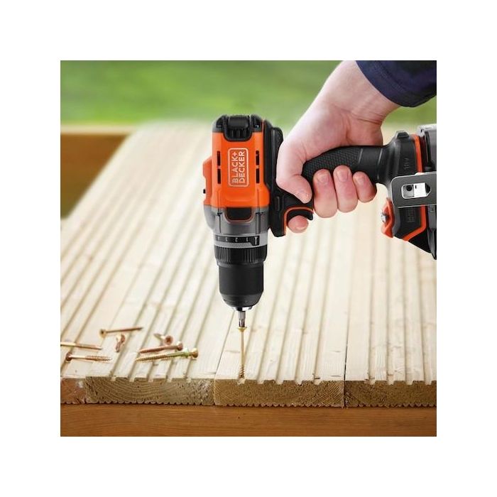Black&Decker Akku-Bohrschrauber BCD382D1XC 2Ah 18V 5