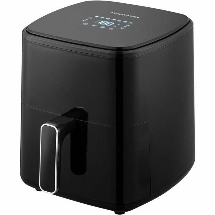 Arthur Martin ART3508510110808 Freidora sin Aceite Airfryer 5 L, 1400 W, Pantalla Táctil, 7 Preajustes, Negra 2 Arthur Martin ART3508510110808 Freidora sin Aceite Airfryer 5 L, 1400 W, Pantalla Táctil, 7 Preajustes, Negra 2