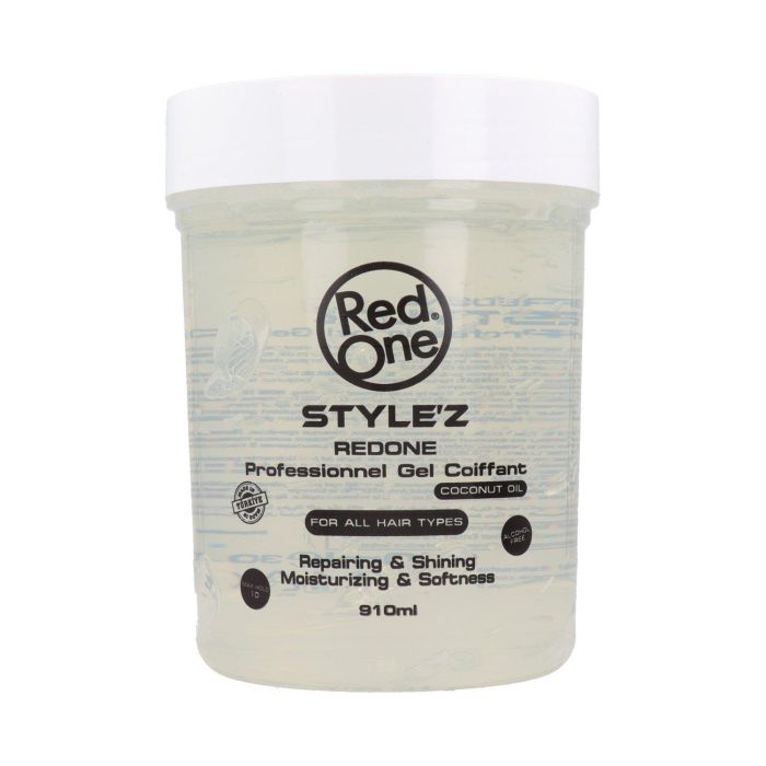 Red One Style'z Professional Hair Coconut Oil Gel 910 ml Red One Style'z Professional Hair Coconut Oil Gel 910 ml