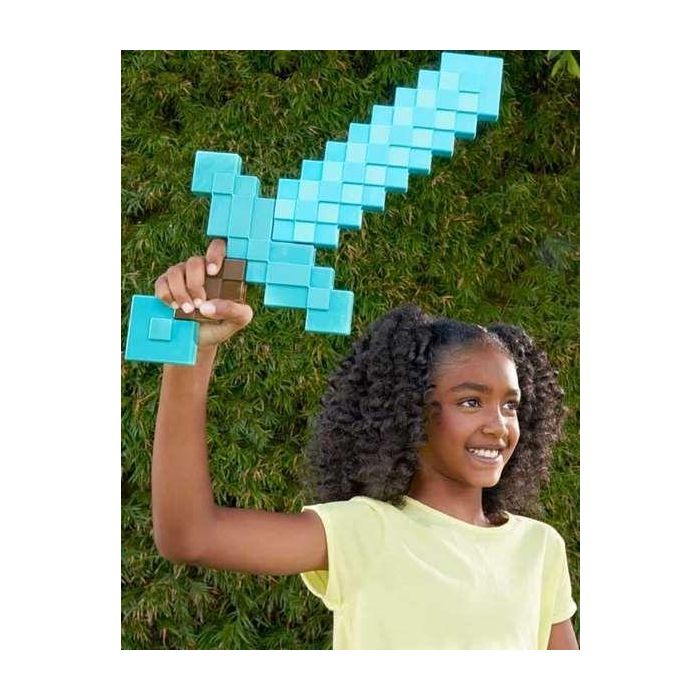 Espada de diamante minecraft roleplay 21.09x2.80 cm 1