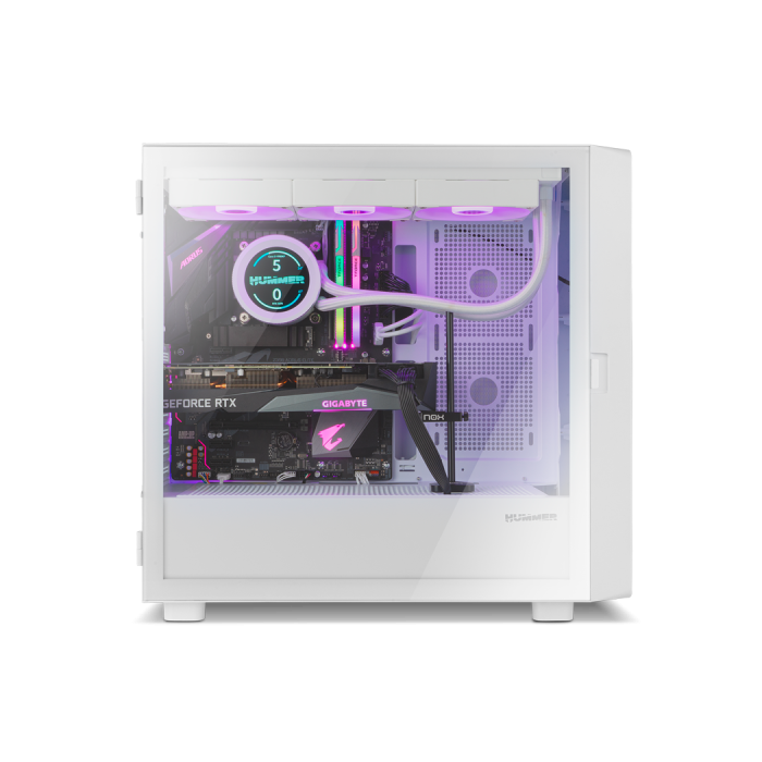 Nox NXHUMMERBIOSWH Caja Gaming Semitorre Hummer BIOS con Pantalla LCD 8", Panel Mesh, Cristal Templado, USB 3.0/Type-C, ATX, Blanca 13 Nox NXHUMMERBIOSWH Caja Gaming Semitorre Hummer BIOS con Pantalla LCD 8", Panel Mesh, Cristal Templado, USB 3.0/Type-C, ATX, Blanca 13