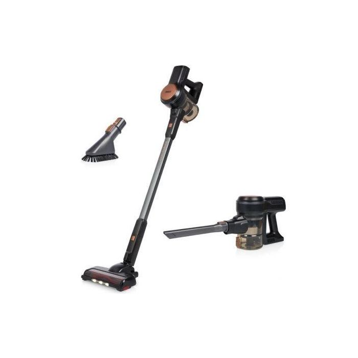 Princess 01.339390.01.001 Aspirador Escoba Sin Cable 220W 30 min Autonomía, Motor sin Cepillos, Filtro HEPA, 0.6L, Negro Princess 01.339390.01.001 Aspirador Escoba Sin Cable 220W 30 min Autonomía, Motor sin Cepillos, Filtro HEPA, 0.6L, Negro