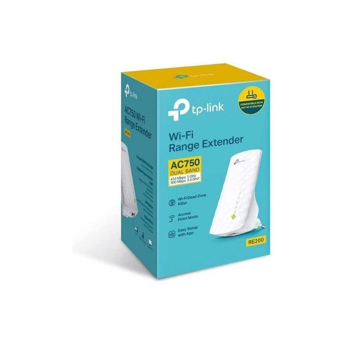 Repetidor Inalámbrico TP-Link AC750 750Mbps/ 3 Antenas Internas 3 Repetidor Inalámbrico TP-Link AC750 750Mbps/ 3 Antenas Internas 3