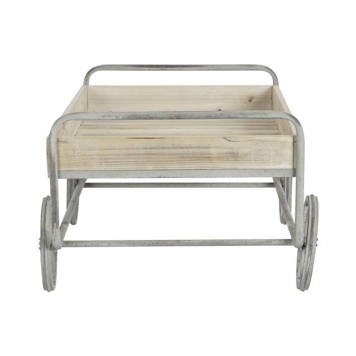 Carro Vintage DKD Home Decor Natural Gris 67 x 46 x 110 cm 3