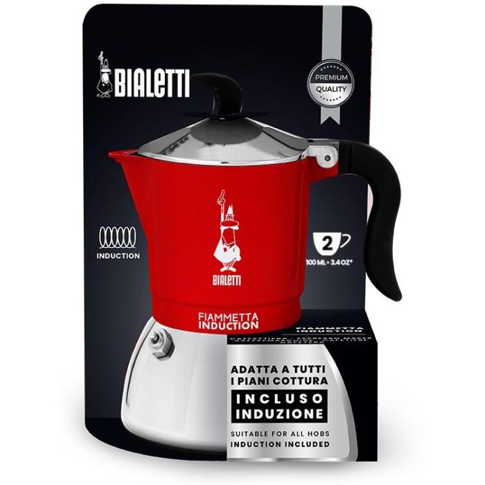 Bialetti FIAMMETTA 2TZ rot Induction 1 Bialetti FIAMMETTA 2TZ rot Induction 1