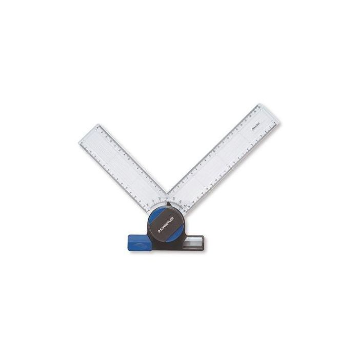 STAEDTLER Zeichenkopf para Tableros de Dibujo Mars 660, Negro, Azul, Transparente, 1 pieza