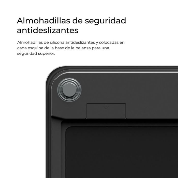 Edm Body composition - Báscula de baño digital inteligente con Bluetooth, mide grasa corporal, hidratación, masa muscular, hasta 180 kg 5 Edm Body composition - Báscula de baño digital inteligente con Bluetooth, mide grasa corporal, hidratación, masa muscular, hasta 180 kg 5