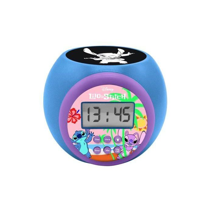 Reloj Despertador Disney Stitch Rl977D Lexibook