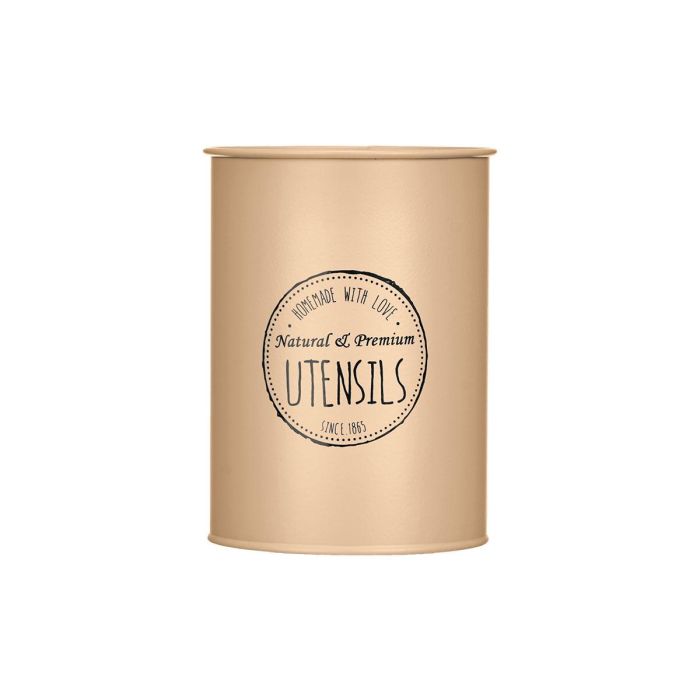 Portautensilios Acero Beige Kinvara 12x17x12cm (Set de 12) 2