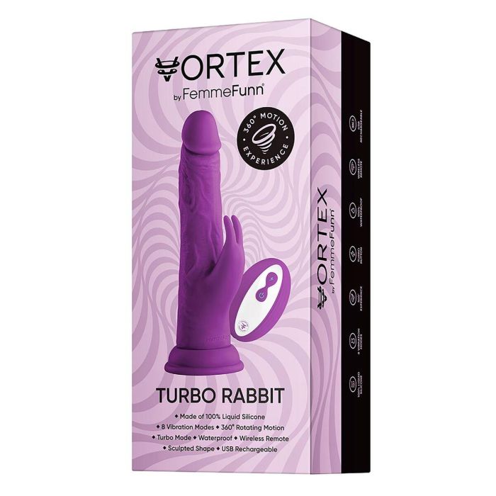 Consolador Realista FemmeFunn Morado 1 Consolador Realista FemmeFunn Morado 1