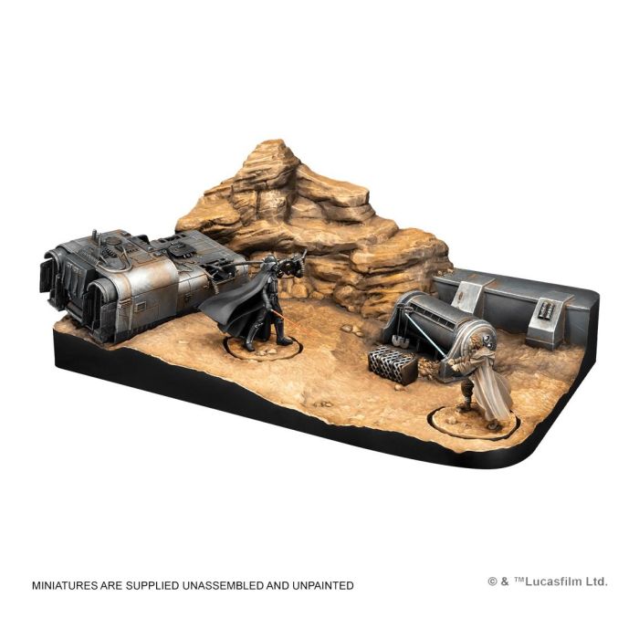 Atomic Mass Games WP30 Star Wars Shatterpoint Juego de Mesa de Miniaturas Obi-Wan Kenobi vs Darth Vader Español 2