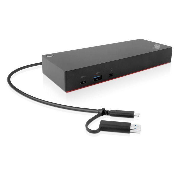 Lenovo ThinkPad Hybrid USB-C with USB-A Dock EU Version Amplía capacidades de portátiles nuevos y antiguos, ideal para entornos empresariales. 1