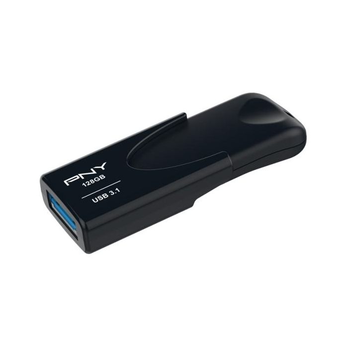 PNY Attaché 4 USB 3.1 de 128GB - Negro 0 PNY Attaché 4 USB 3.1 de 128GB - Negro 0