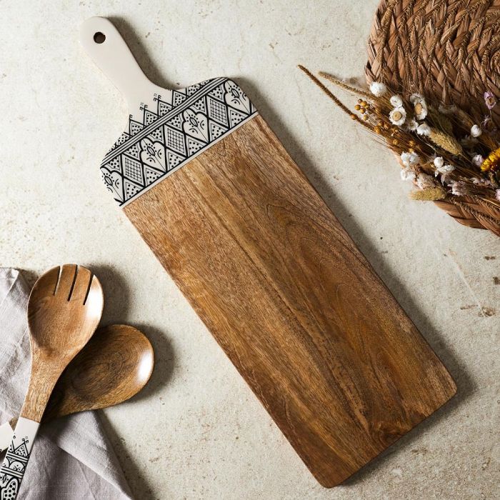 Home Deco Factory Tabla Servir Dune 58x19 cm Madera de Mango 3 Home Deco Factory Tabla Servir Dune 58x19 cm Madera de Mango 3