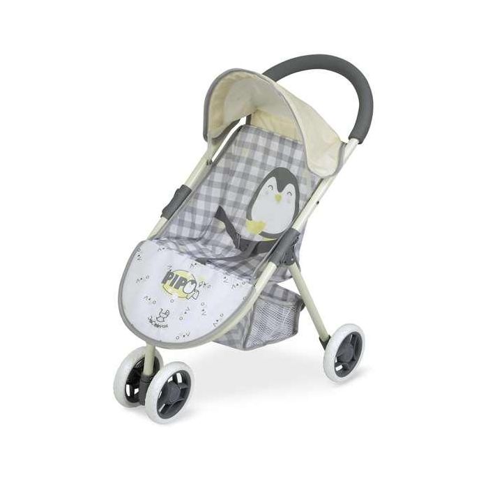 Silla muñeca pipo3 ruedas 33x48x55cm Silla muñeca pipo3 ruedas 33x48x55cm