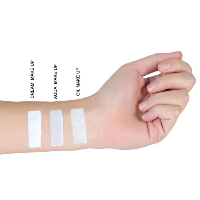 Maquillaje Crema Pintura Facial Color Blanco 1 Maquillaje Crema Pintura Facial Color Blanco 1