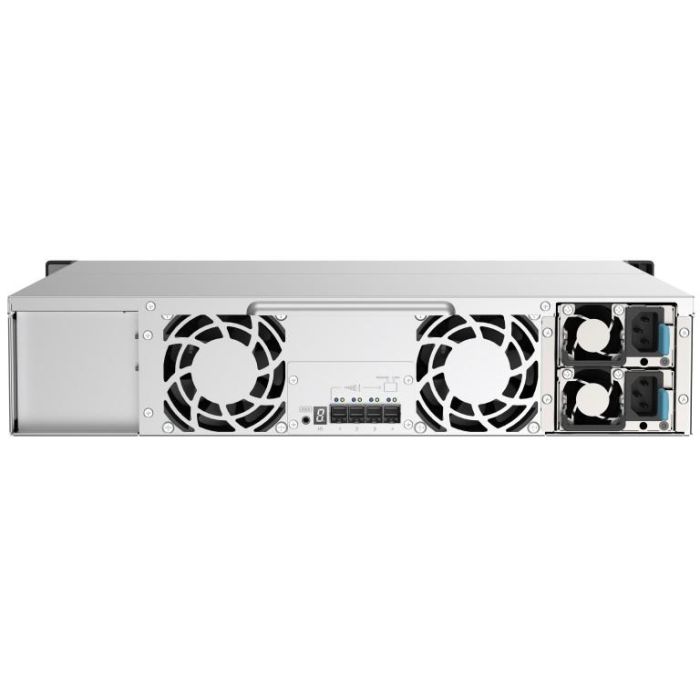 QNAP TL-R1220SEP-RP Carcasa de disco duro/SSD 12 unidades 2.5/3.5" SAS-3, SATA III Hot-swap Montaje en rack 2U Negro, Gris 7