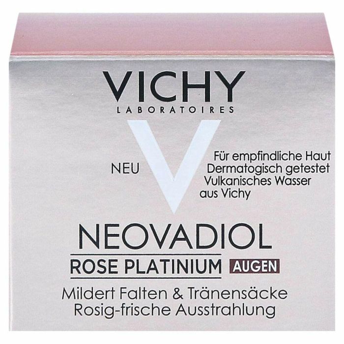 Vichy NEOVADIOL Rose Platinium Ojos Crema Revitalizante Anti-ojeras y Anti-bolsas para Piel Madura 15 ml
