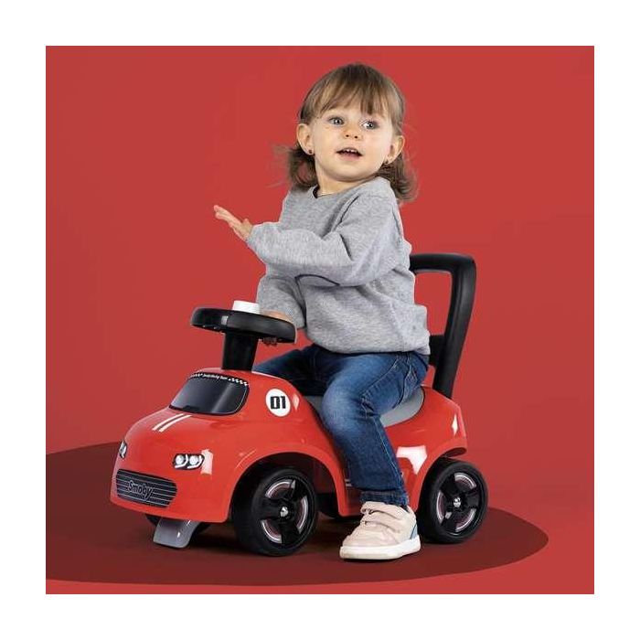 Smoby Correpasillos Rojo, Vehículo de Juguete para Bebés, Edad Mínima 18 Meses, de Plástico, Sin Pilas Ni Sonidos Ni Montaje 3 Smoby Correpasillos Rojo, Vehículo de Juguete para Bebés, Edad Mínima 18 Meses, de Plástico, Sin Pilas Ni Sonidos Ni Montaje 3