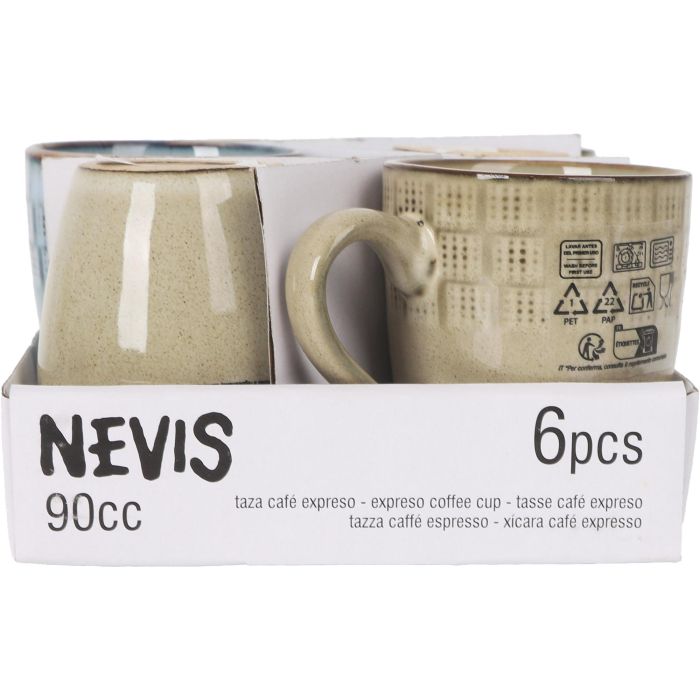 Taza de café expreso Nevis 90 cc - Inde (36 Unidades) 3 Taza de café expreso Nevis 90 cc - Inde (36 Unidades) 3