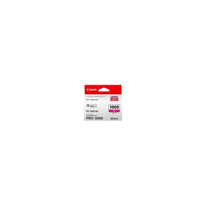 Canon iPF PRO1000 Cartucho Magenta PFI-1000M
