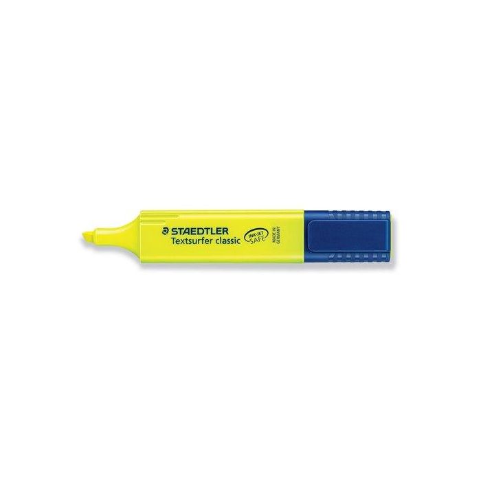 Marcador Fluor Staedtler 364 Textsurfer Classic Amarillo (Set de 10)
