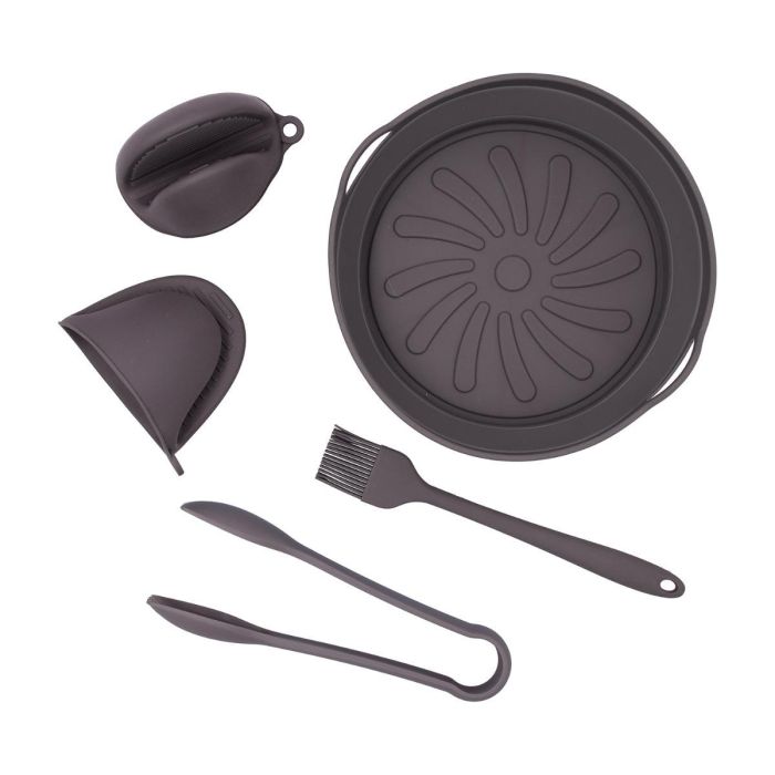 Set 5 Accesorios Freidora de Aire Creta Quid 20,3x20x3x7 cm 1 Set 5 Accesorios Freidora de Aire Creta Quid 20,3x20x3x7 cm 1