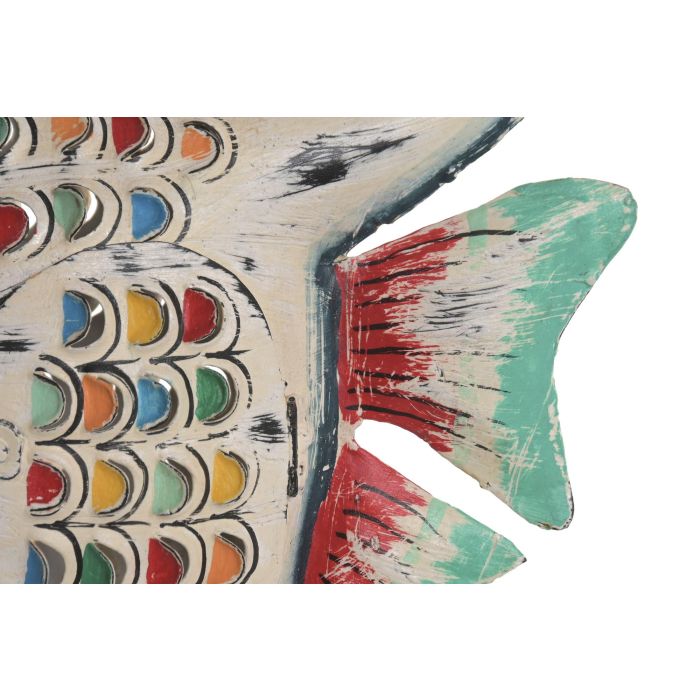 Decoracion Mediterraneo DKD Home Decor Blanco Multicolor 8 x 21 x 27 cm (4 Unidades) 3 Decoracion Mediterraneo DKD Home Decor Blanco Multicolor 8 x 21 x 27 cm (4 Unidades) 3