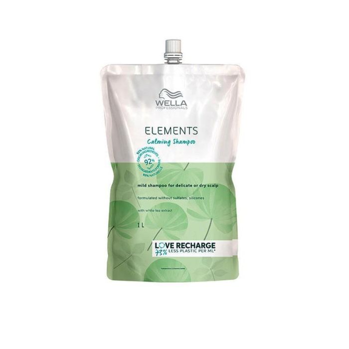 Elements Calming Shampoo 1000 mL Refill Wella