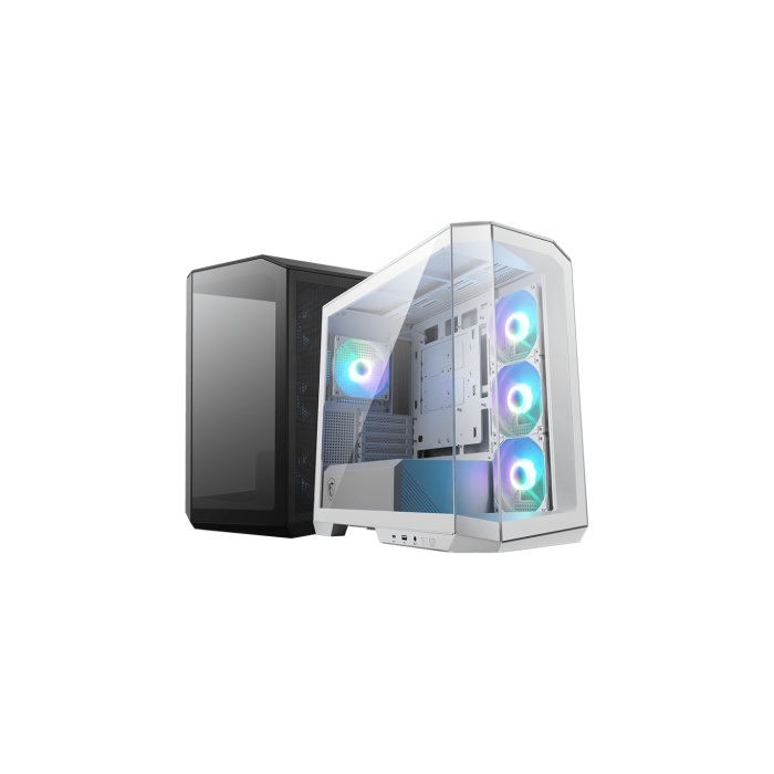 MSI Caja Gaming MAG PANO M100R PZ Micro Torre Negra con Iluminación ARGB, USB 3.2 Tipo C y 5 Bahías para Discos Duros. Referencia: 306-7G24R21-809 2 MSI Caja Gaming MAG PANO M100R PZ Micro Torre Negra con Iluminación ARGB, USB 3.2 Tipo C y 5 Bahías para Discos Duros. Referencia: 306-7G24R21-809 2