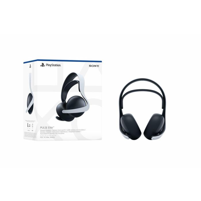 Auriculares con Micrófono Gaming Sony Pulse Elite Blanco 3 Auriculares con Micrófono Gaming Sony Pulse Elite Blanco 3
