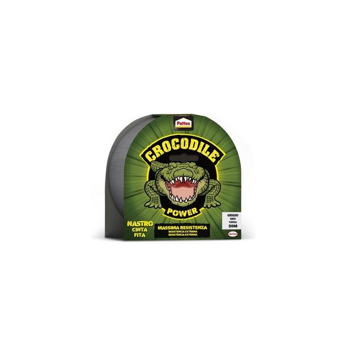 Cinta Americana Pattex Crocodile Power 48Mm X 20M Gris