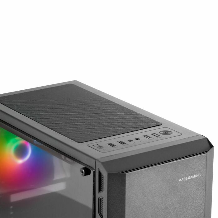 Caja ATX Mars Gaming MCX2 Negro 2