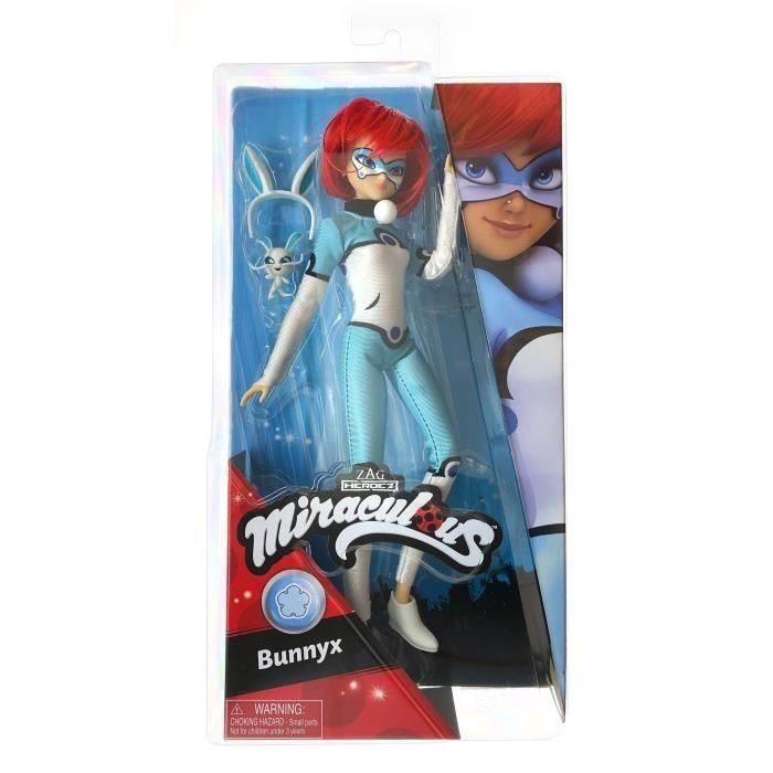 Muñeca articulada Miraculous Bunnyx - BANDAI - 26 cm - Para niños a partir de 2 años 1 Muñeca articulada Miraculous Bunnyx - BANDAI - 26 cm - Para niños a partir de 2 años 1